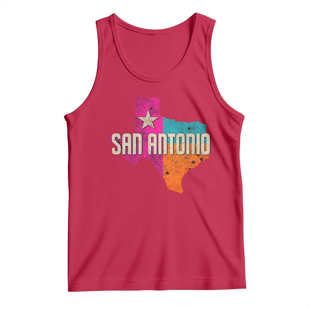 San Antonio Texas TX Fiesta Sports For Latino Fans Tank Top