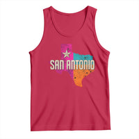 San Antonio Texas TX Fiesta Sports For Latino Fans Tank Top