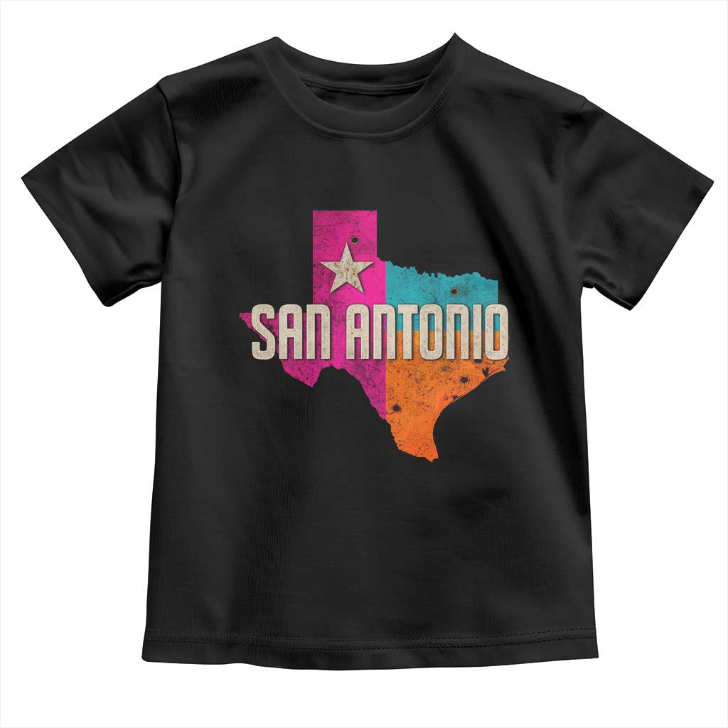 San Antonio Texas TX Fiesta Sports For Latino Fans Toddler T Shirt