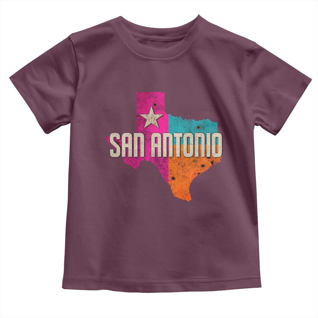 San Antonio Texas TX Fiesta Sports For Latino Fans Toddler T Shirt