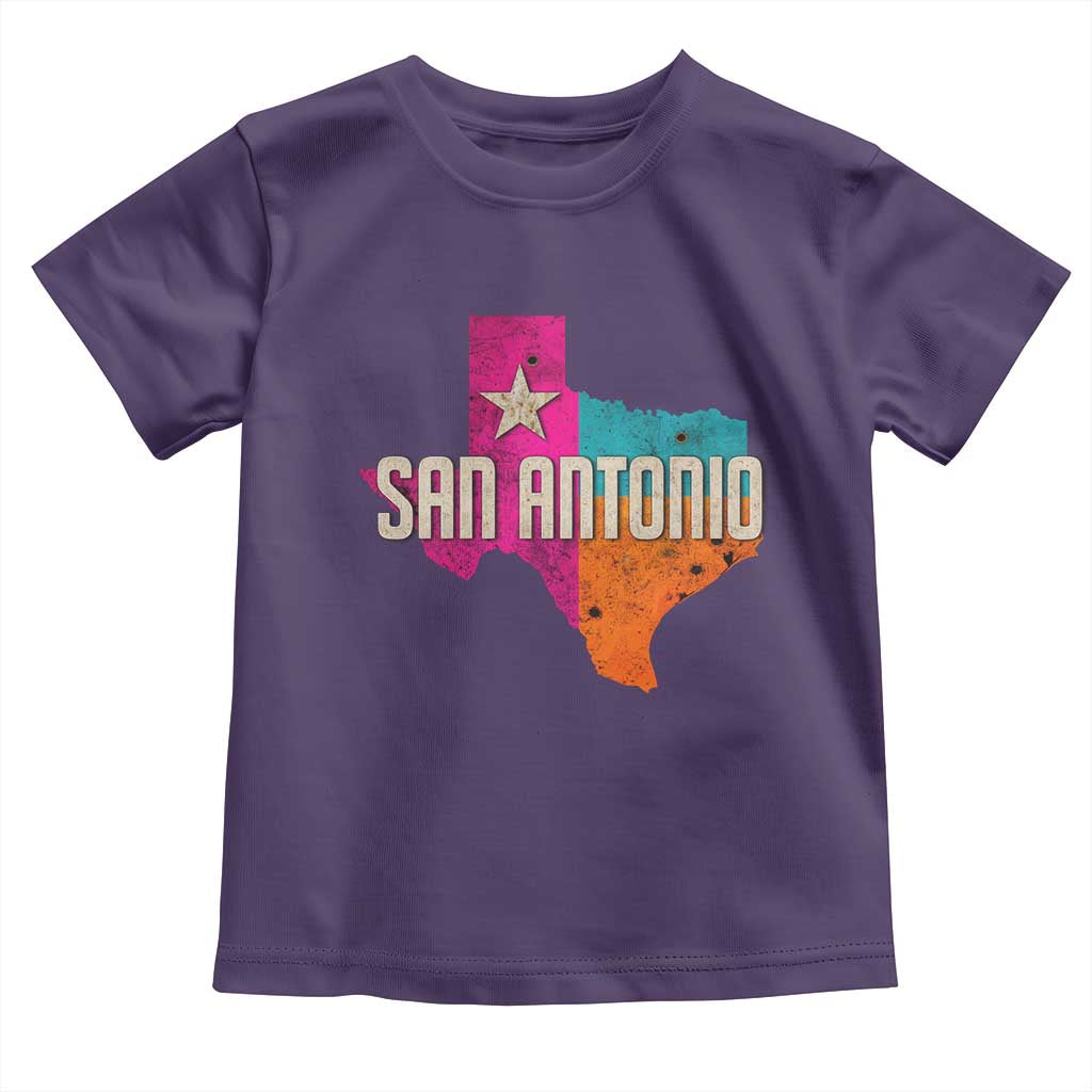 San Antonio Texas TX Fiesta Sports For Latino Fans Toddler T Shirt