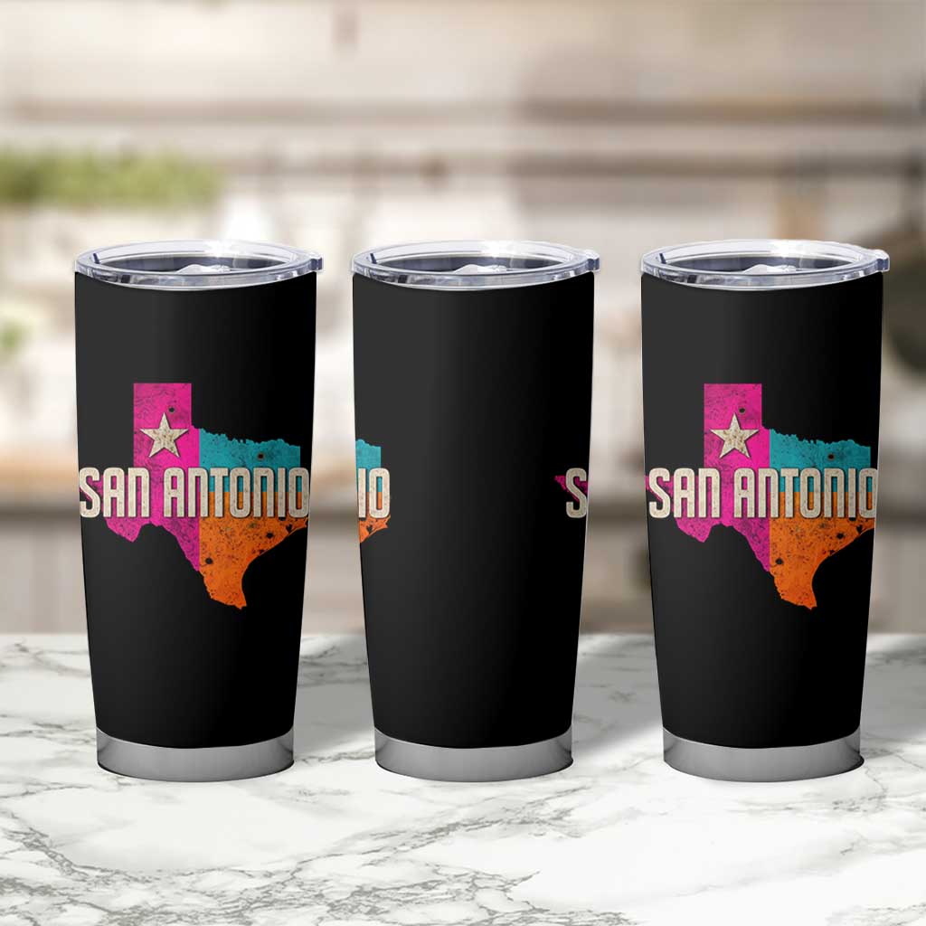 San Antonio Texas TX Fiesta Sports For Latino Fans Tumbler Cup