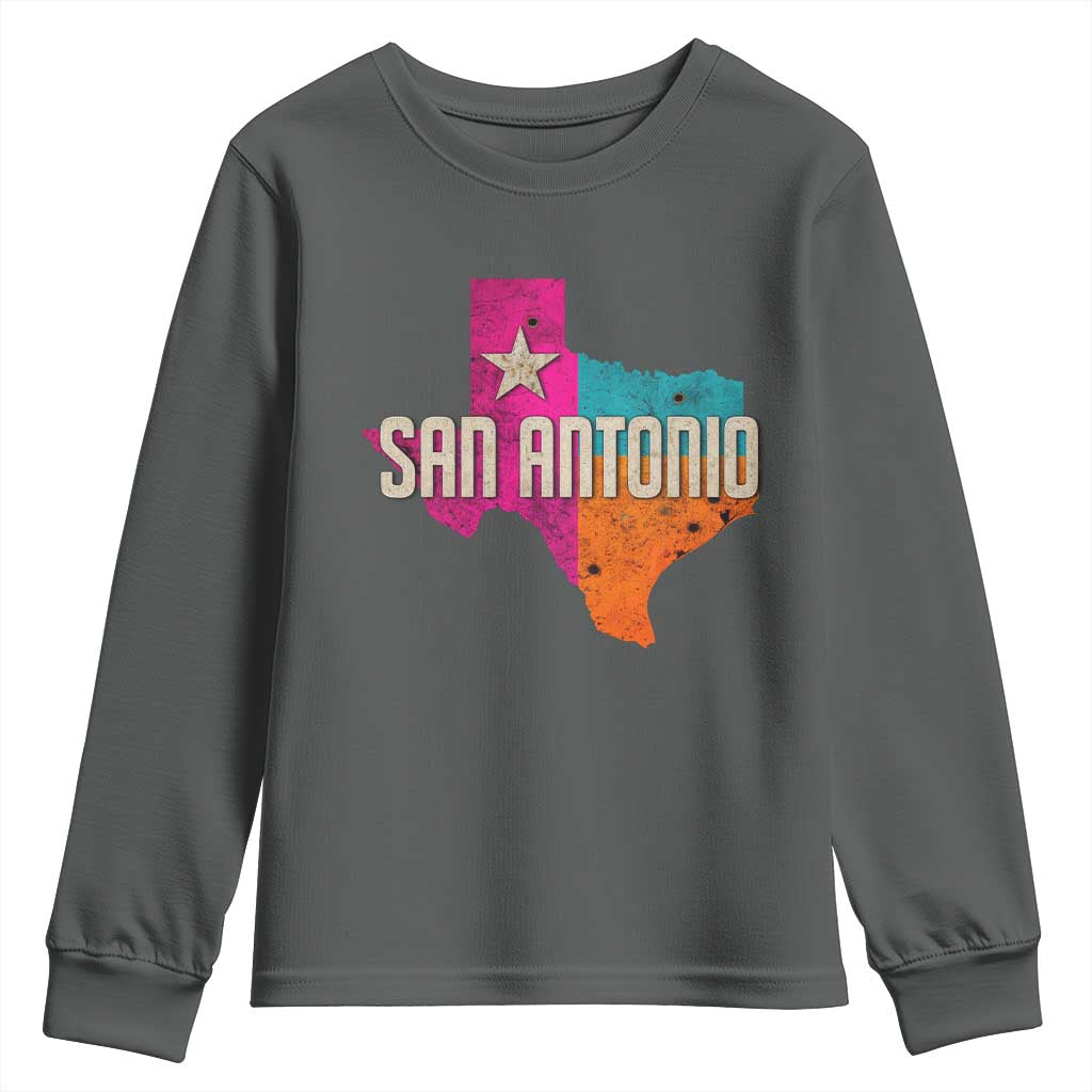 San Antonio Texas TX Fiesta Sports For Latino Fans Youth Sweatshirt