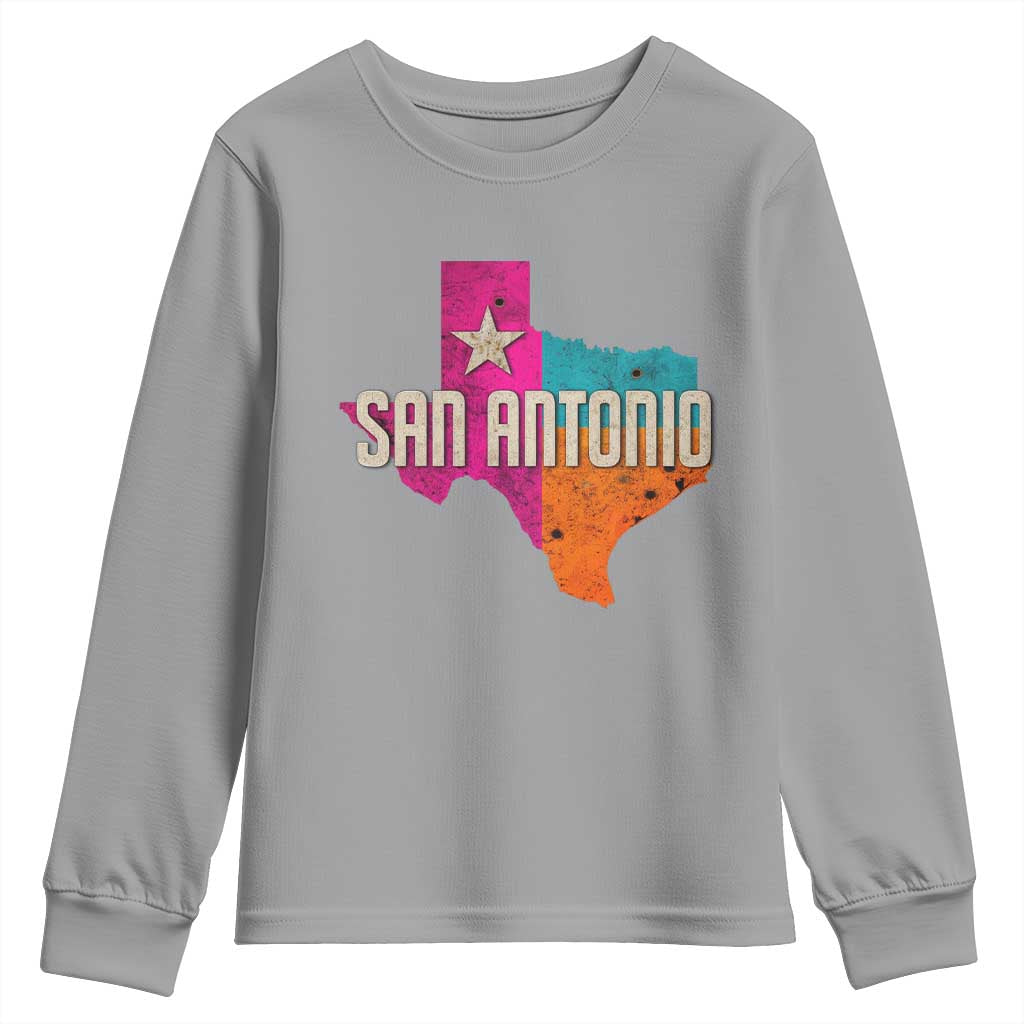 San Antonio Texas TX Fiesta Sports For Latino Fans Youth Sweatshirt