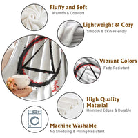 AA Sober Logo Symbol Serenity Recovery Throw Blanket Japanese Brushstroke Circle