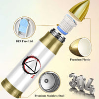 AA Sober Logo Symbol Serenity Recovery Bullet Tumbler Japanese Brushstroke Circle