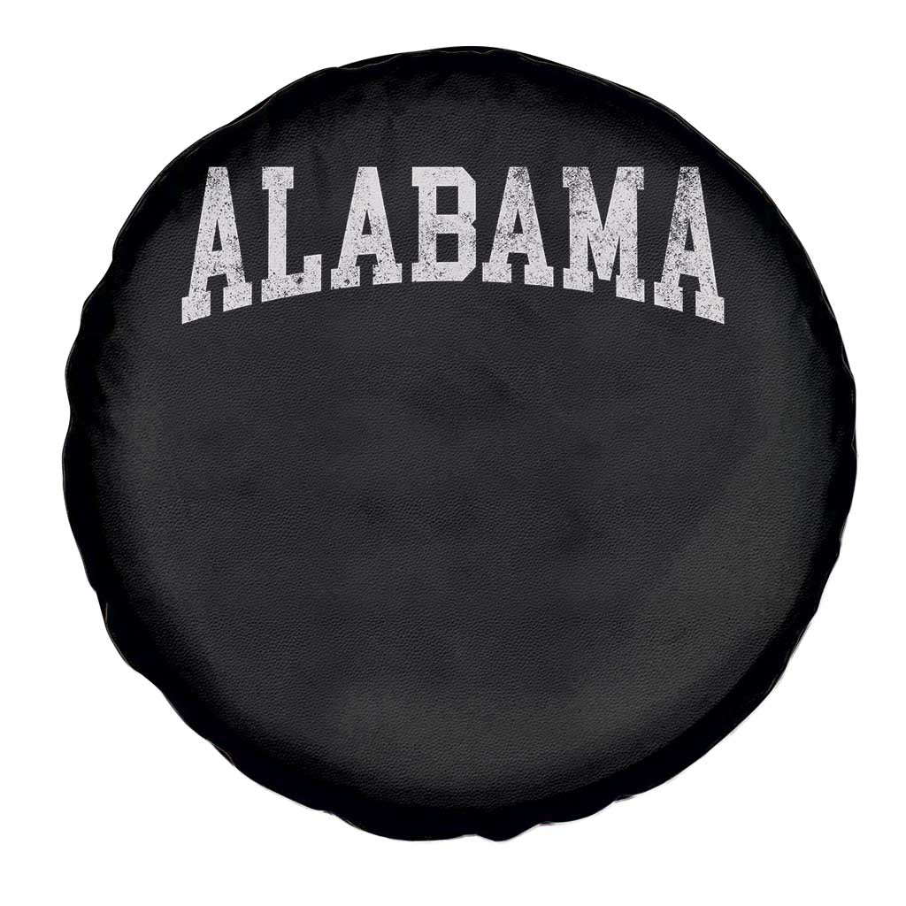 Alabama Fan Spare Tire Cover Vintage Bold Sport State Letters AL Game Day