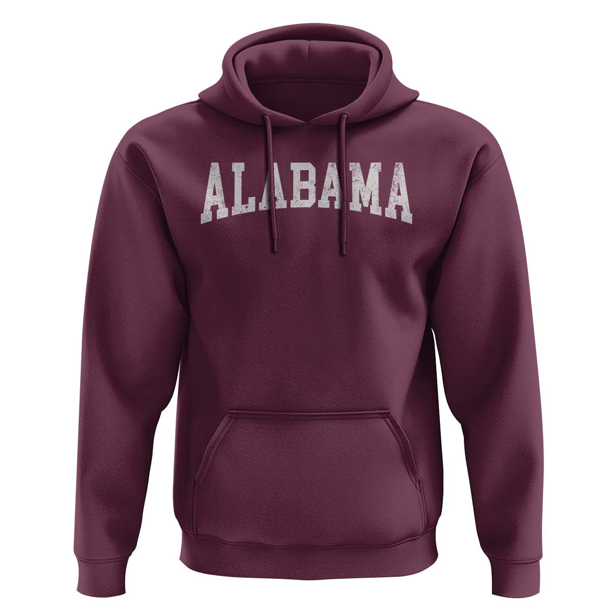 Alabama Fan Hoodie Vintage Bold Sport State Letters AL Game Day