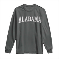 Alabama Fan Long Sleeve Shirt Vintage Bold Sport State Letters AL Game Day