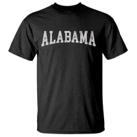 Alabama Fan T Shirt Vintage Bold Sport State Letters AL Game Day