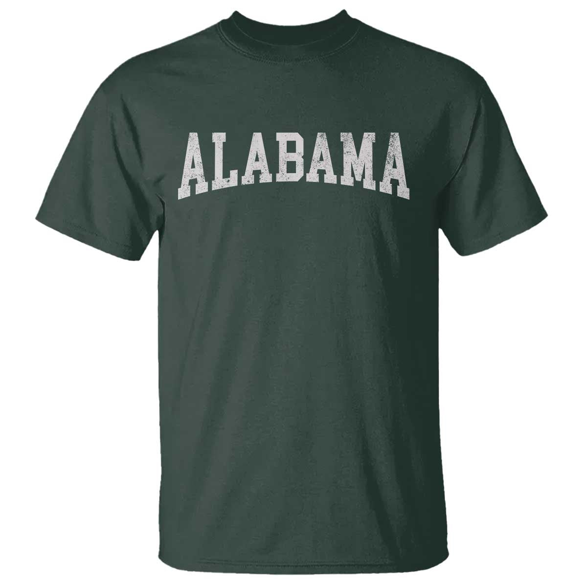 Alabama Fan T Shirt Vintage Bold Sport State Letters AL Game Day
