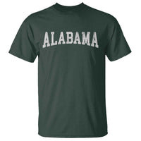 Alabama Fan T Shirt Vintage Bold Sport State Letters AL Game Day