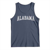 Alabama Fan Tank Top Vintage Bold Sport State Letters AL Game Day