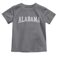 Alabama Fan Toddler T Shirt Vintage Bold Sport State Letters AL Game Day