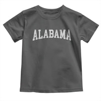 Alabama Fan Toddler T Shirt Vintage Bold Sport State Letters AL Game Day