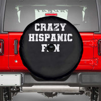 Crazy Hispanic Fan Spare Tire Cover Funny Basketball Latino Pride