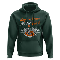 Summer Vacation Hoodie Life Is Better At The Beach Funny Skeleton - Wonder Print Shop
