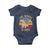 Funny Rock N Roll Lover Baby Onesie I Am Just A Kid Adulthood Saying - Wonder Print Shop