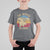 Funny Moose Lover T Shirt For Kid The Moose Is Loose Retro Vintage - Wonder Print Shop