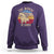 Funny Moose Lover Sweatshirt The Moose Is Loose Retro Vintage - Wonder Print Shop