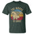 Funny Moose Lover T Shirt The Moose Is Loose Retro Vintage - Wonder Print Shop