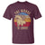 Funny Moose Lover T Shirt The Moose Is Loose Retro Vintage - Wonder Print Shop