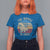 Funny Moose Lover T Shirt For Women The Moose Is Loose Retro Vintage - Wonder Print Shop