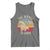 Funny The Moose Is Loose Tank Top Moose Lover Retro Vintage - Wonder Print Shop