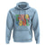 Second Birthday Hoodie Two Cool Gift 2 Years Old Retro Groovy - Wonder Print Shop