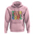 Second Birthday Hoodie Two Cool Gift 2 Years Old Retro Groovy - Wonder Print Shop