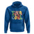 Second Birthday Hoodie Two Cool Gift 2 Years Old Retro Groovy - Wonder Print Shop