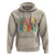 Second Birthday Hoodie Two Cool Gift 2 Years Old Retro Groovy - Wonder Print Shop
