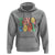 Second Birthday Hoodie Two Cool Gift 2 Years Old Retro Groovy - Wonder Print Shop