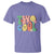 Second Birthday T Shirt Two Cool Gift 2 Years Old Retro Groovy - Wonder Print Shop