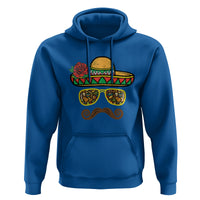Cinco De Mayo Hoodie Funny Sombrero Face Fiesta Party Mexico Costume - Wonder Print Shop