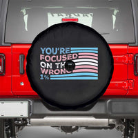 Funny You're Focused On The Wrong 1% Spare Tire Cover Bi Transgender LGBT