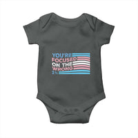 Funny You're Focused On The Wrong 1% Baby Onesie Bi Transgender LGBT
