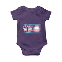 Funny You're Focused On The Wrong 1% Baby Onesie Bi Transgender LGBT