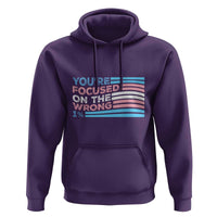Funny You're Focused On The Wrong 1% Hoodie Bi Transgender LGBT