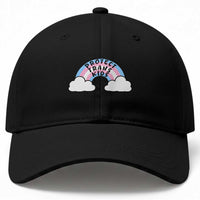 Funny Protect Trans Kids Baseball Cap LGBT Pride Rainbow