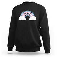 Funny Protect Trans Kids Sweatshirt LGBT Pride Rainbow