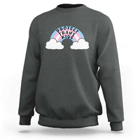 Funny Protect Trans Kids Sweatshirt LGBT Pride Rainbow