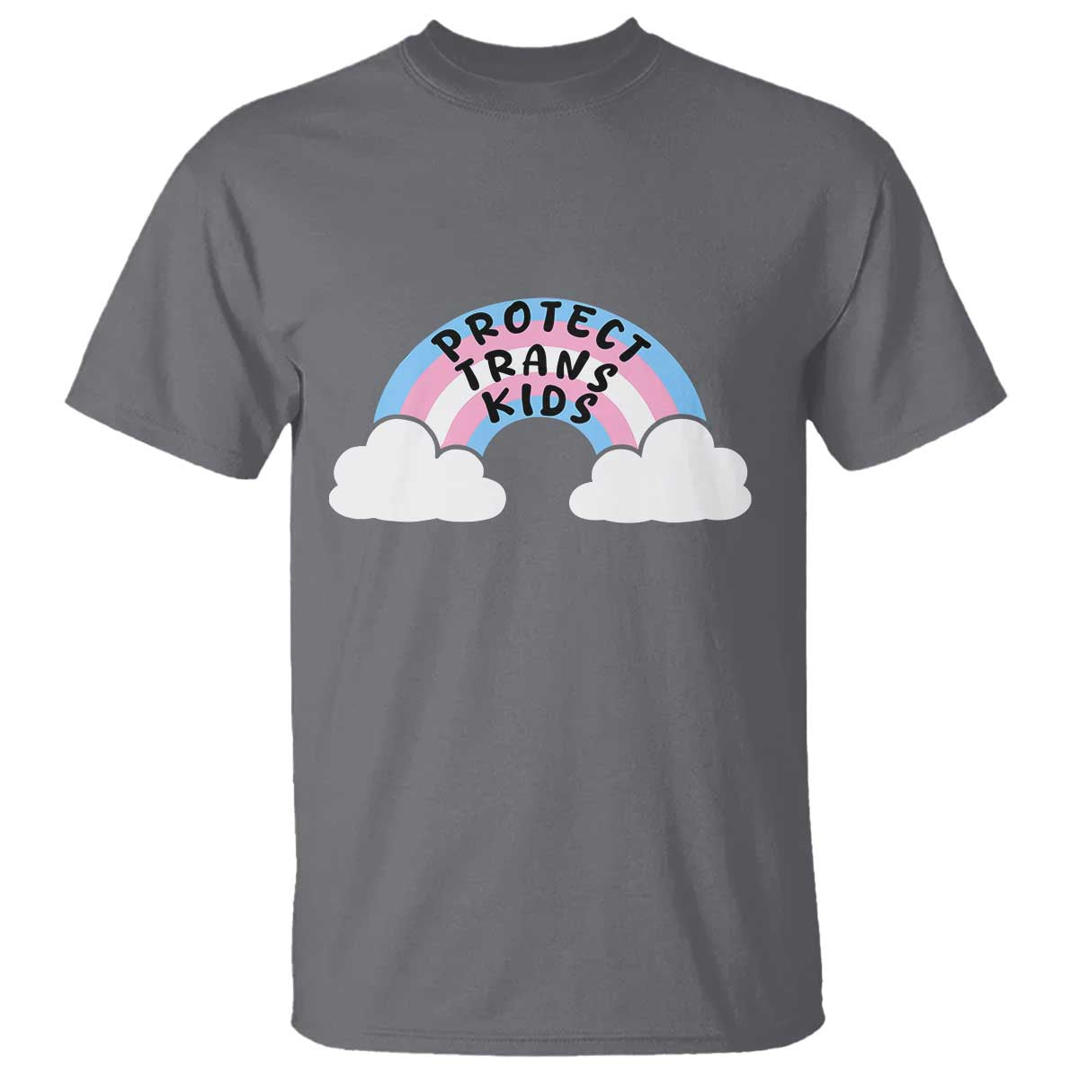 Funny Protect Trans Kids T Shirt LGBT Pride Rainbow