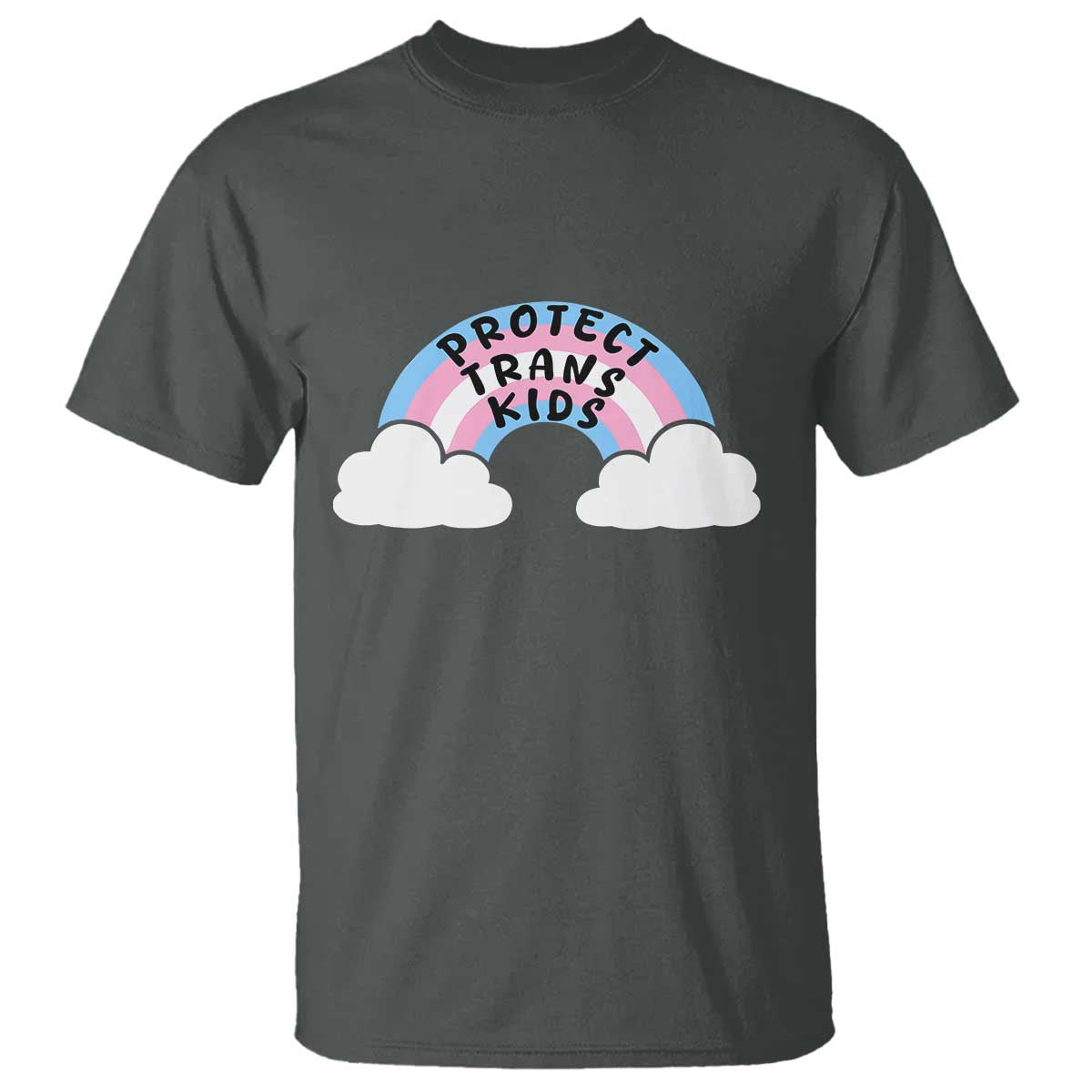Funny Protect Trans Kids T Shirt LGBT Pride Rainbow