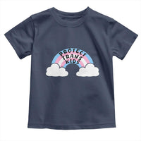 Funny Protect Trans Kids Toddler T Shirt LGBT Pride Rainbow