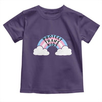 Funny Protect Trans Kids Toddler T Shirt LGBT Pride Rainbow