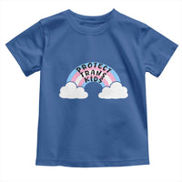 Funny Protect Trans Kids Toddler T Shirt LGBT Pride Rainbow