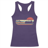 Funny Just Call Me Captoon Racerback Tank Top Pontoon Boat Captain