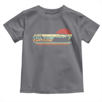 Funny Just Call Me Captoon Toddler T Shirt Pontoon Boat Captain