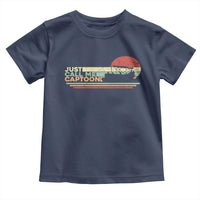 Funny Just Call Me Captoon Toddler T Shirt Pontoon Boat Captain